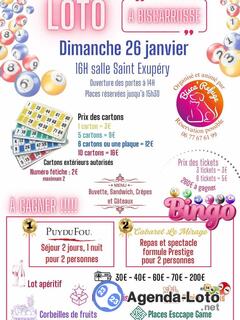 Photo du loto Loto Bingo Association Bisca'Refuge