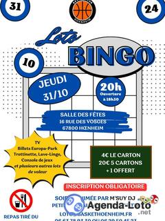 Photo du loto Loto Bingo du Basket Club Hoenheim