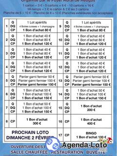 Photo du loto Loto Bingo du Foyer Rural de Heugas - 15h