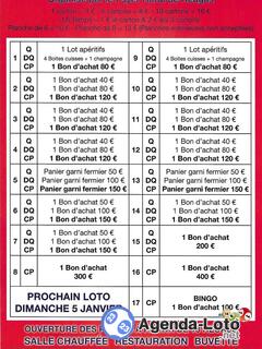 Photo du loto Loto Bingo du Foyer Rural de Heugas