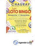 Photo loto- bingo de la détente chauraisienne aves JAMY 47 tirages à Chauray