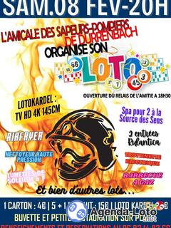 Photo du loto Loto bingo des pompiers