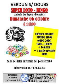 Photo du loto Loto bingo tombola, super partie