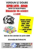 Photo Loto bingo tombola, super partie à Verdun-sur-le-Doubs