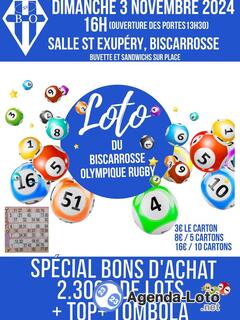 Photo du loto Loto BO Rugby Biscarrosse