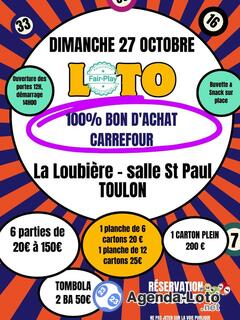 Photo du loto Loto bon d'achat toulon