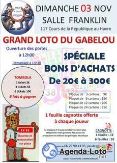 Photo du loto Loto à bons d achats du Gabelou