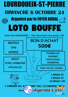 Photo du loto Loto bouffe