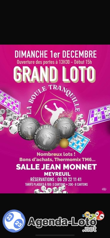 Loto boule tranquille