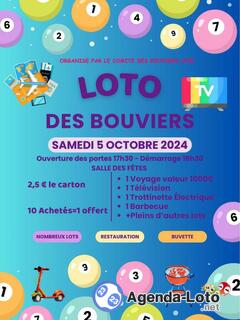 Photo du loto Loto des Bouviers