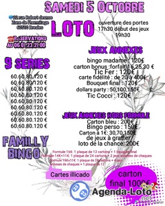 Photo du loto Loto bresles familly bingo