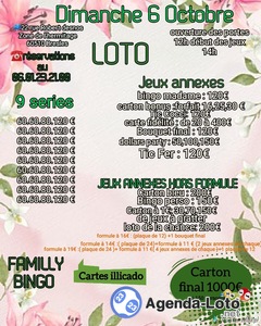 Photo du loto Loto bresles familly bingo