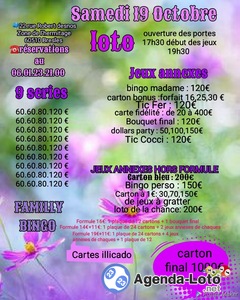 Photo du loto Loto Bresles Familly Bingo