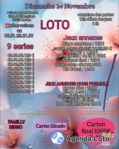 Photo du loto Loto Bresles Familly Bingo