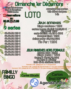 Photo du loto Loto Bresles Familly Bingo