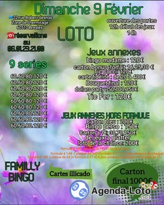 Photo du loto Loto Bresles Familly Bingo