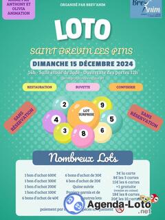 Photo du loto Loto de Brev'anim Comité local des fêtes