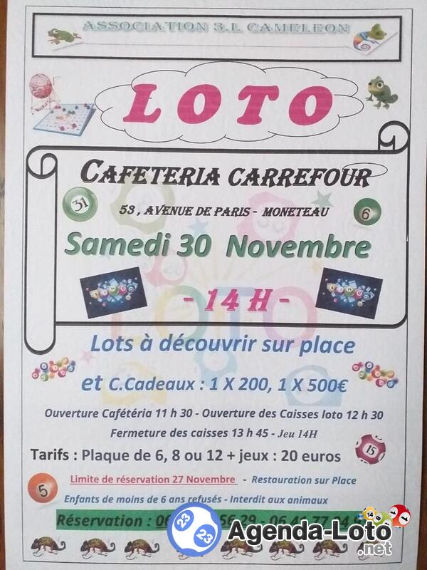 LOTO Cafétéria Carrefour - Comité Restreint