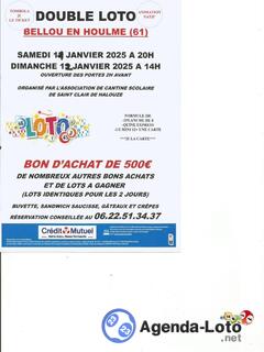 Photo du loto LOTO Cantine scolaire de st Clair