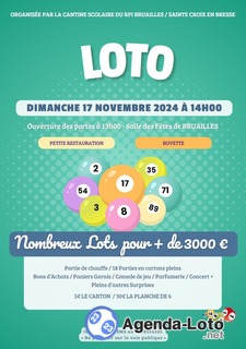 Photo du loto LOTO Cantines Bruailles