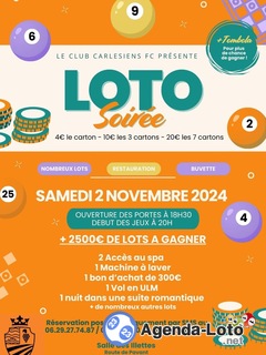 Photo du loto Loto les carlesiens FC