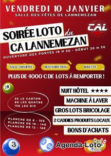 Photo du loto Loto Cercle Amical Lannemezanais