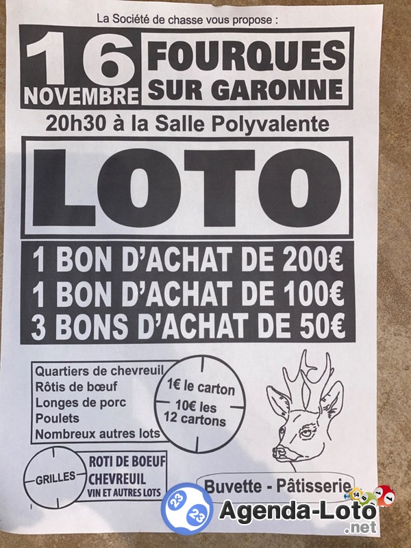 Loto des chasseurs