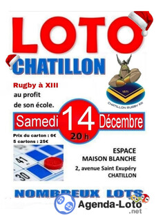 Photo du loto LOTO Chatillon Rugby XIII