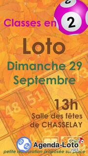 Photo du loto Loto des Classes en 2 de Chasselay 69