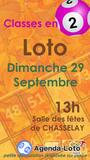 Loto des Classes en 2 de Chasselay 69