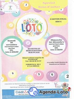 Photo du loto LOTO Club de danse