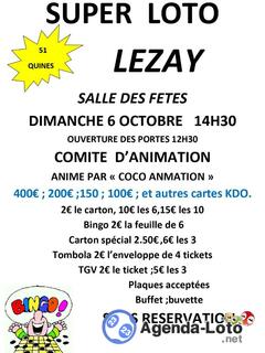 Photo du loto loto 'comité d'animation' animé par 'coco animation'