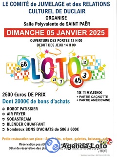 Photo du loto Loto comité du jumelage et des relations culturels