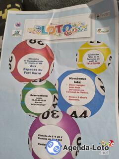 Photo du loto Loto comité des fête de la fontone profit du telethon