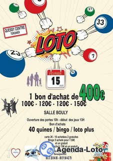 Photo du loto Loto Comité des fêtes du Grand TERGNIER