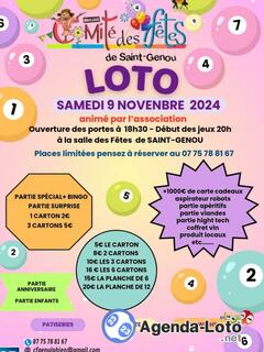 Photo du loto loto, comité des fêtes Génulphien