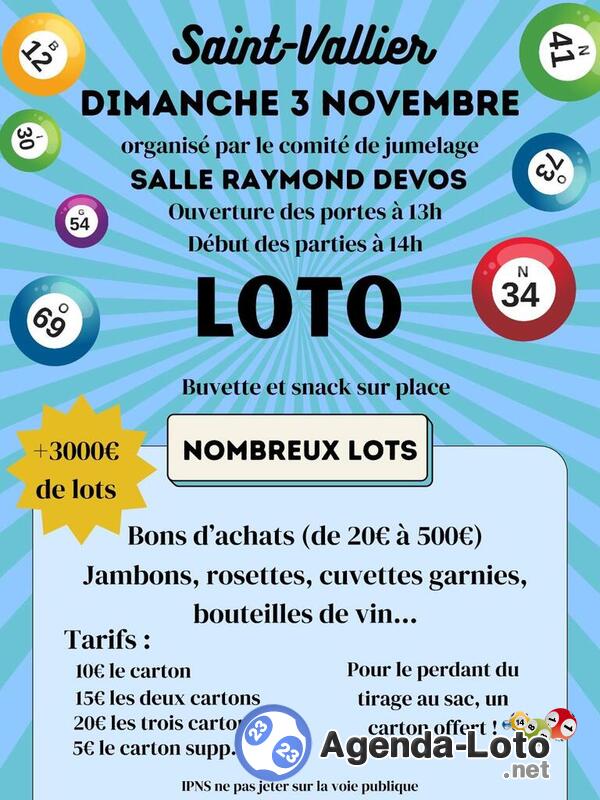 Loto Comité de jumelage