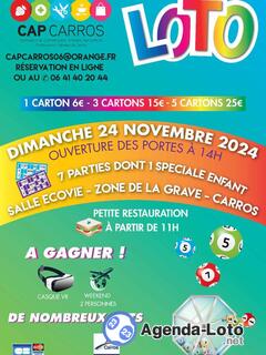 Photo du loto Loto des commercants de carros