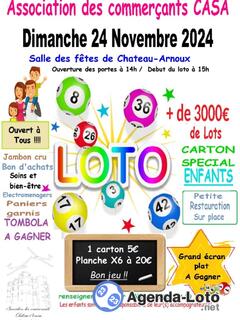 Photo du loto Loto des commerçants de CASA