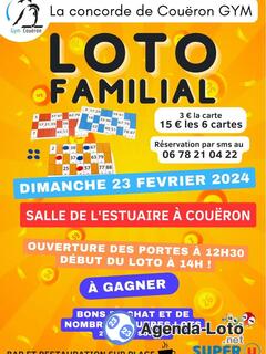 Photo du loto Loto La Concorde Gymnastique