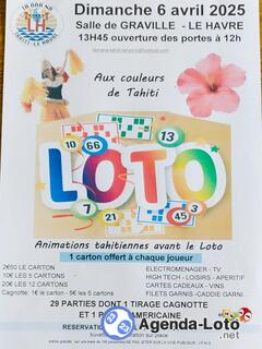 Photo du loto LOTO aux couleurs de TAHITI salle de Graville le Havre