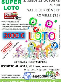 Photo du loto Loto des Cyclo