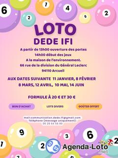 Photo du loto Loto Dédé ifi