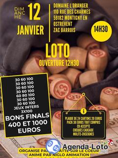 Photo du loto Loto dominical 14h30