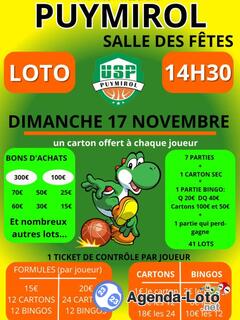 Photo du loto Loto du basket 14h30