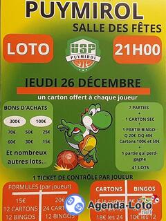 Photo du loto Loto du basket 21 H