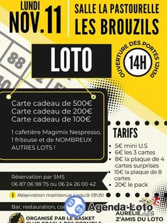 Photo du loto Loto du basket