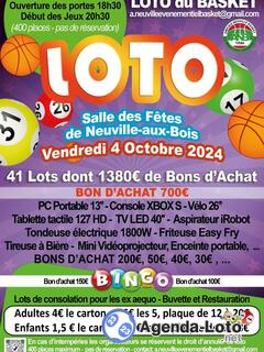 Photo du loto Loto du basket