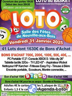 Photo du loto Loto du basket