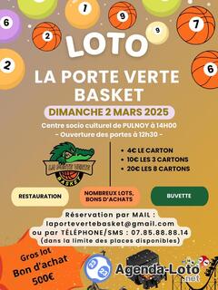 Photo du loto Loto du basket